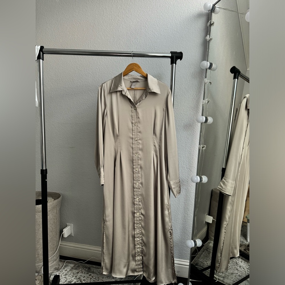 H&M silk dress